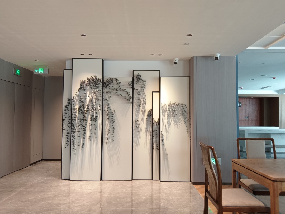 钉子画，钉子艺术，艺术景墙，钉子装饰画，湖南美陈公司，贵阳美陈公司
