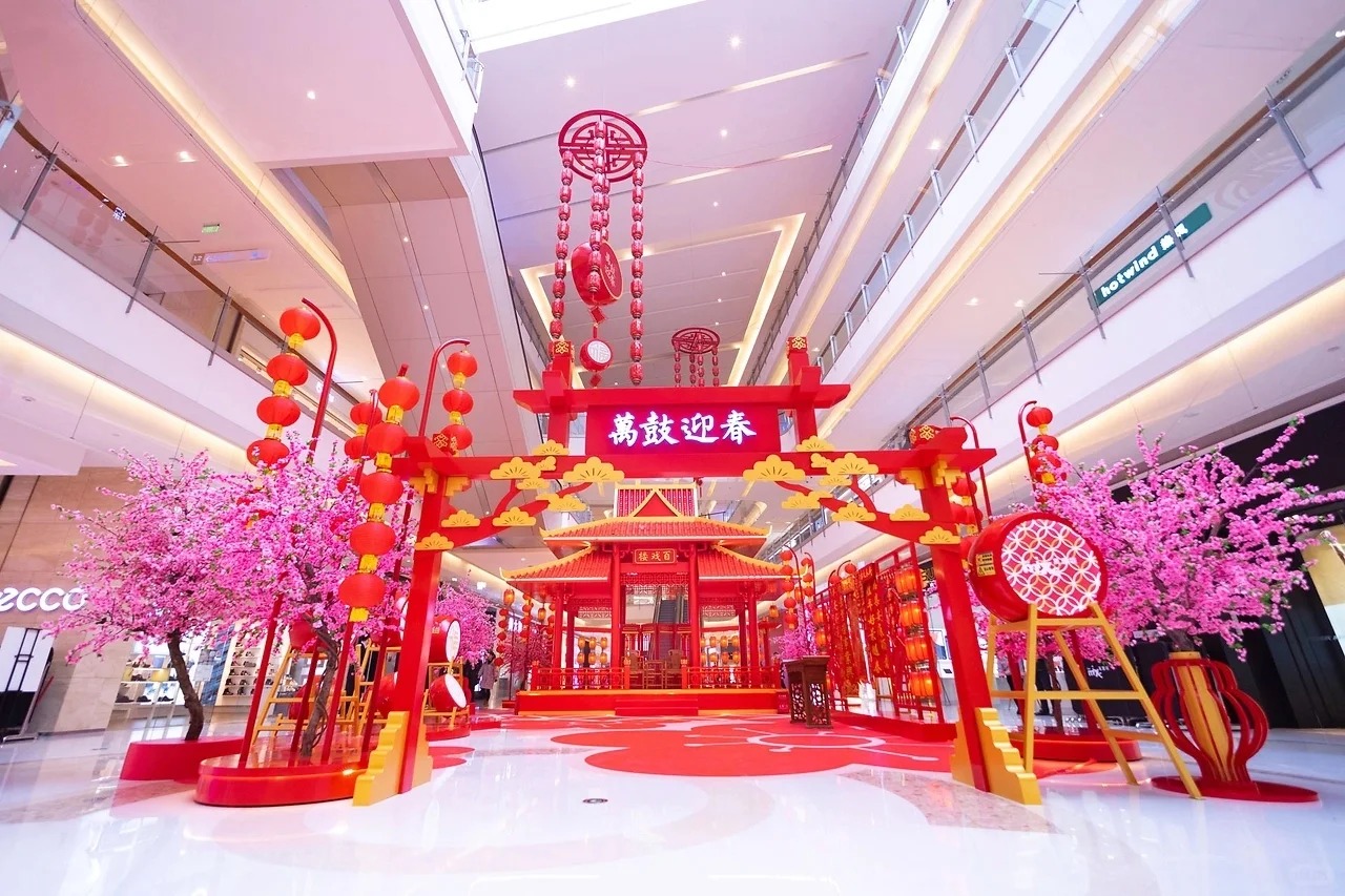 春节美陈，贵阳美陈公司，长沙美陈公司，灯笼美陈