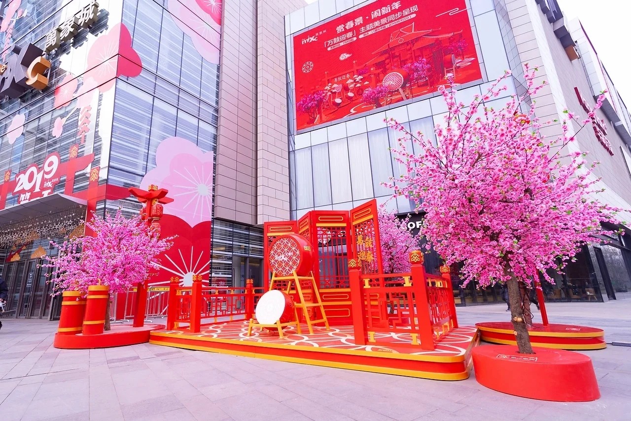 春节美陈，贵阳美陈公司，长沙美陈公司，灯笼美陈