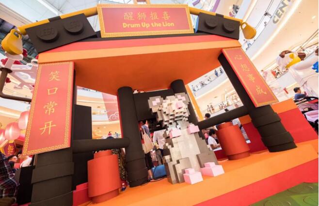2020马来亚西春节商场美陈