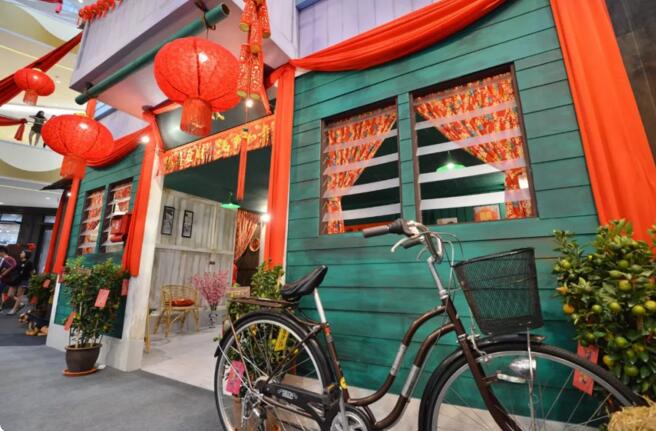 2020马来亚西春节商场美陈