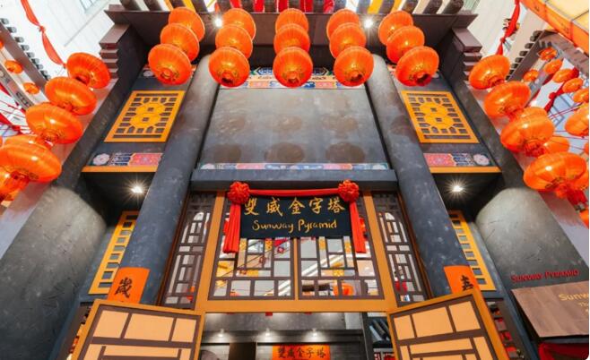 2020马来亚西春节商场美陈