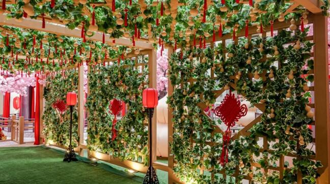 2020马来亚西春节商场美陈
