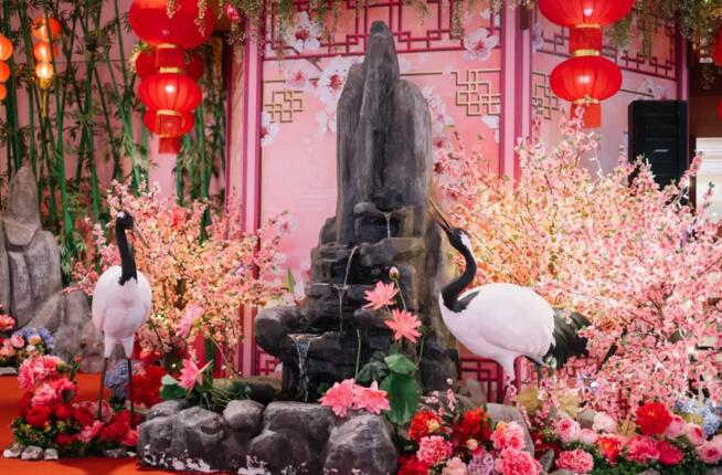2020马来亚西春节商场美陈