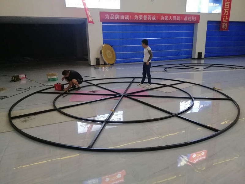 中庭吊饰美陈星空天幕