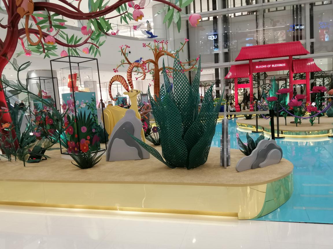 贵阳美陈公司，商场美陈设计，贵州美陈设计制作，春季美陈设计，商场春夏美陈
