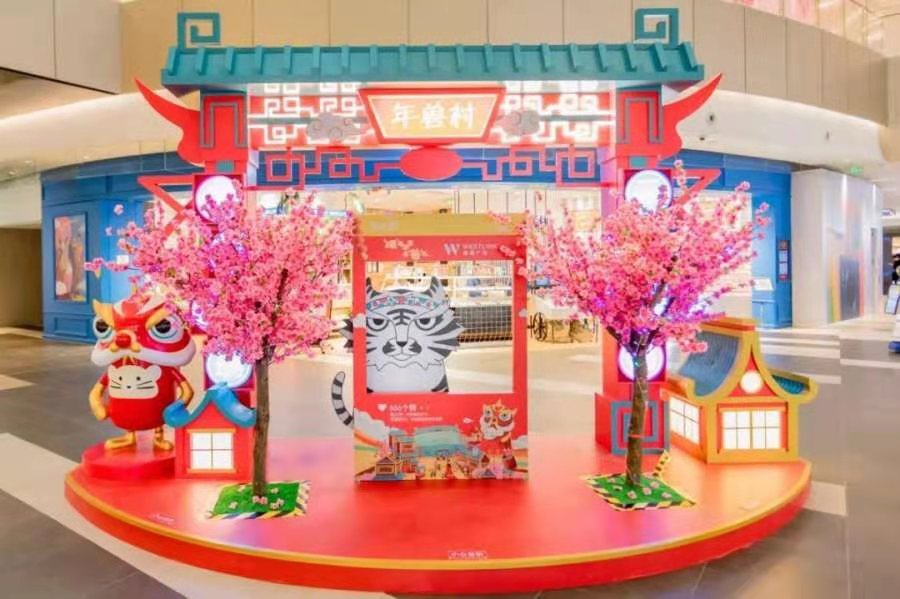 贵阳美陈公司，商场美陈设计，贵州美陈设计制作，春季美陈设计，商场春夏美陈