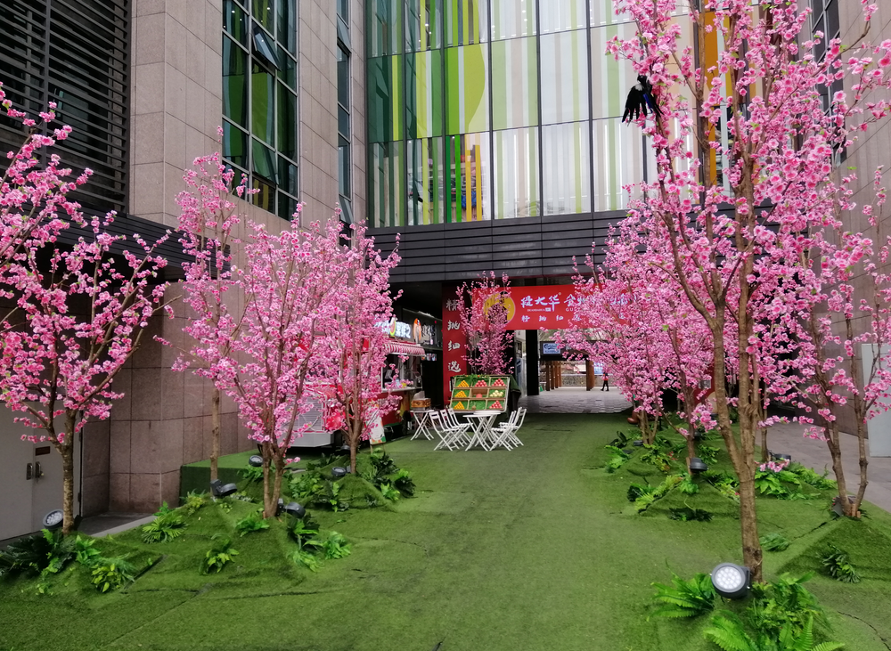 贵阳美陈公司，商场美陈设计，贵州美陈设计制作，春季美陈设计，商场春夏美陈